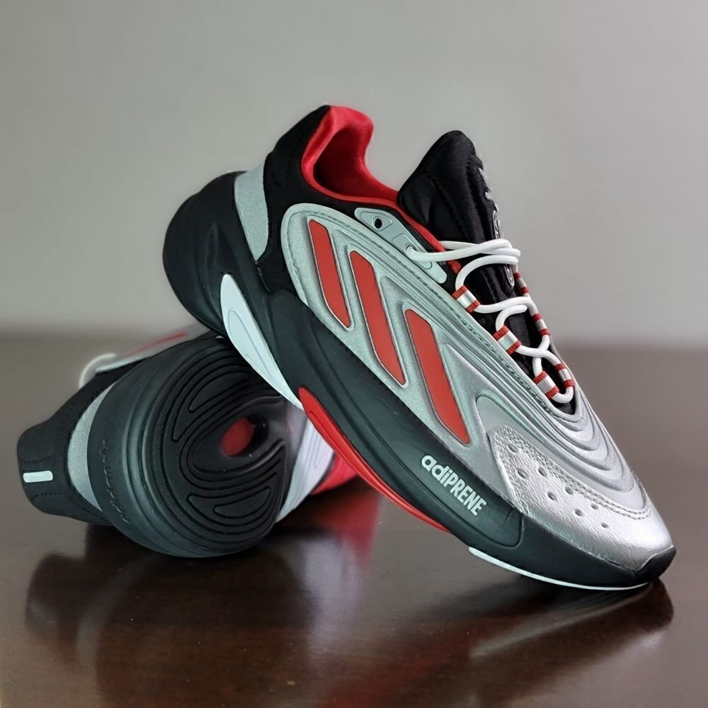 Adidas Ozelia Shoes adiPRENE cushioning lace closure textile upper hugs the foot